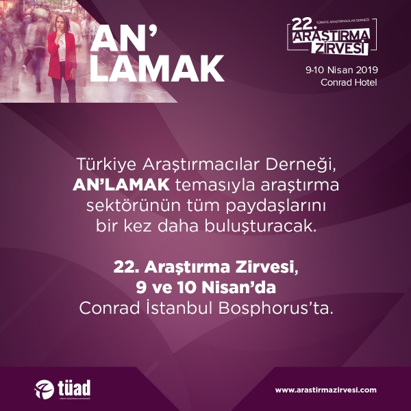 22. ARAŞTIRMA ZİRVESİ'NİN TEMASI BELLİ OLDU