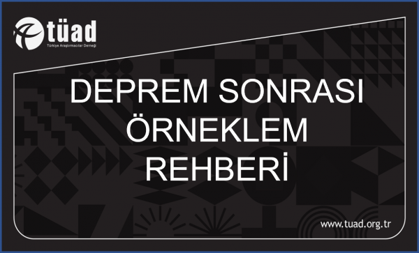 DEPREM SONRASI ÖRNEKLEM REHBERİ 